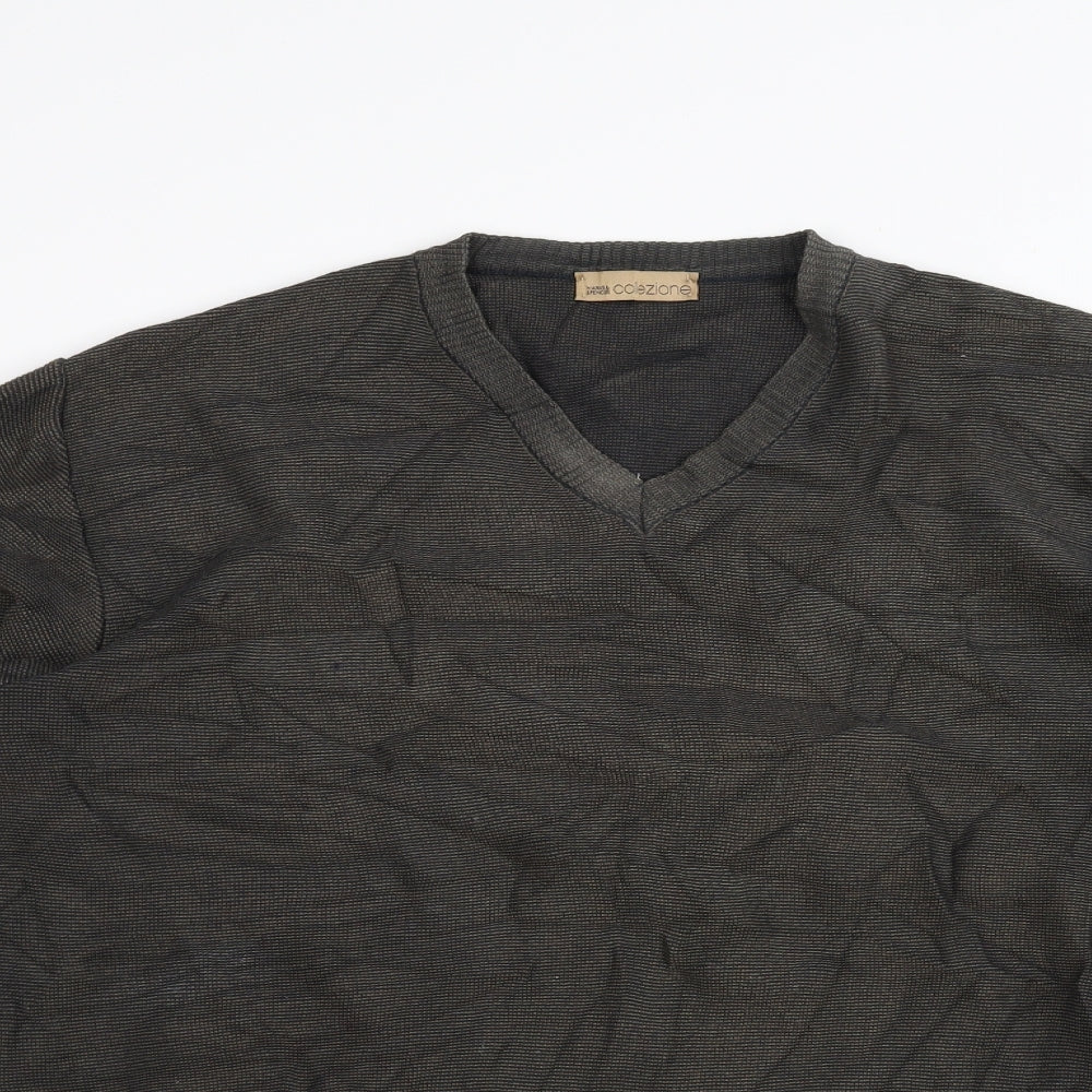Marks and Spencer Mens Black   Pullover Jumper Size M