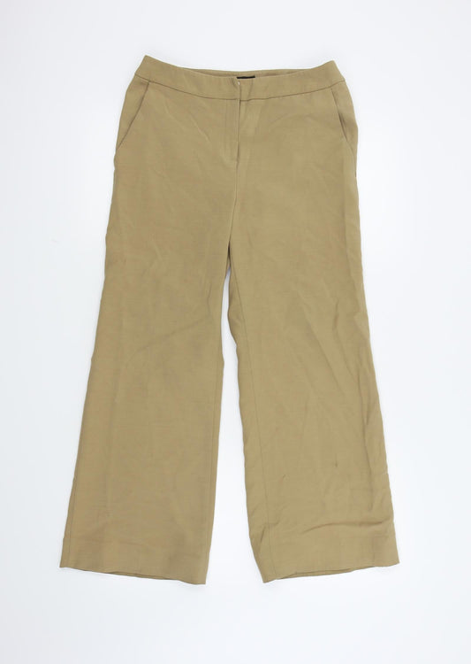 Papaya Womens Beige   Trousers  Size 10 L26 in