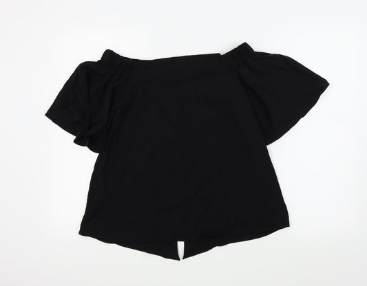 River Island Womens Black   Basic Blouse Size 8