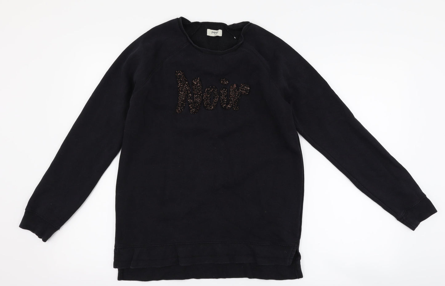 Papaya Womens Black   Pullover Sweatshirt Size 8  - noir