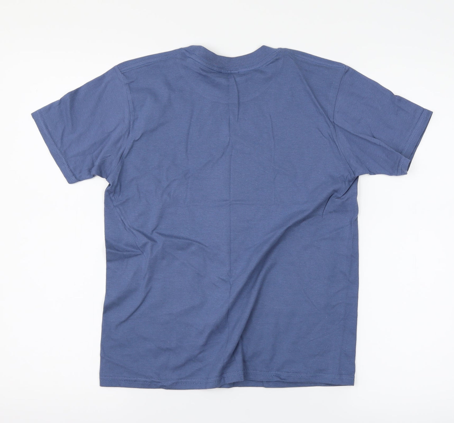 Gildan Boys Blue   Basic T-Shirt Size 9-10 Years  - slug