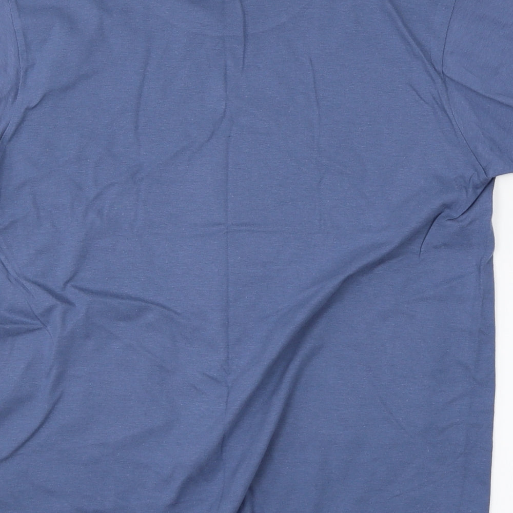 Gildan Boys Blue   Basic T-Shirt Size 9-10 Years  - slug