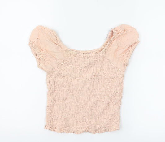 Matalan Girls Pink   Basic T-Shirt Size 13 Years