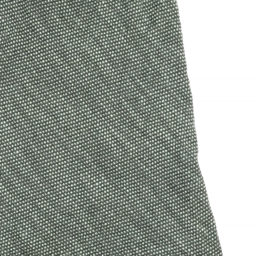 Alex & Co Womens Green   A-Line Skirt Size 16  - Spotted pattern