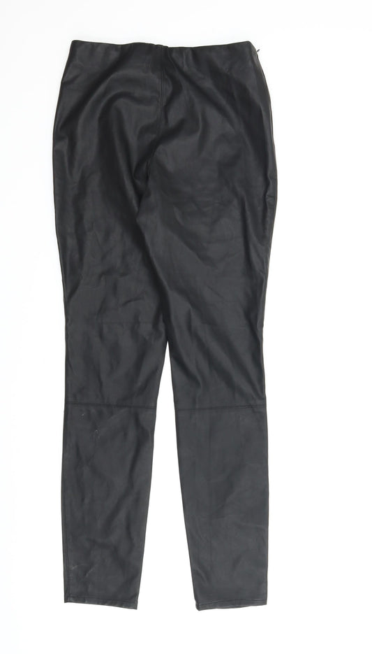 Preworn Womens Black   Carrot Trousers Size 12 L27.5 in