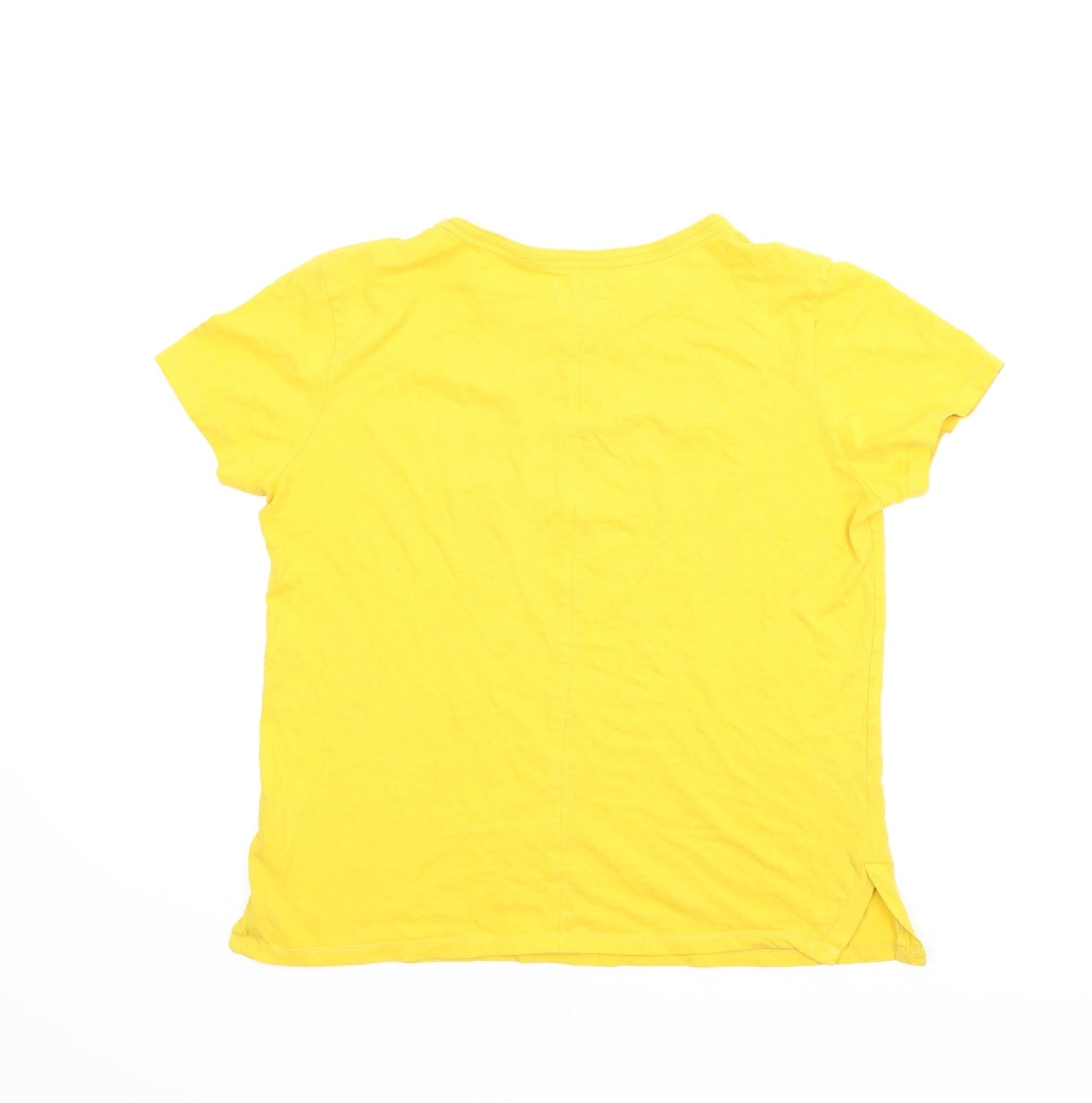 NEXT Womens Yellow   Top Pyjama Top Size S