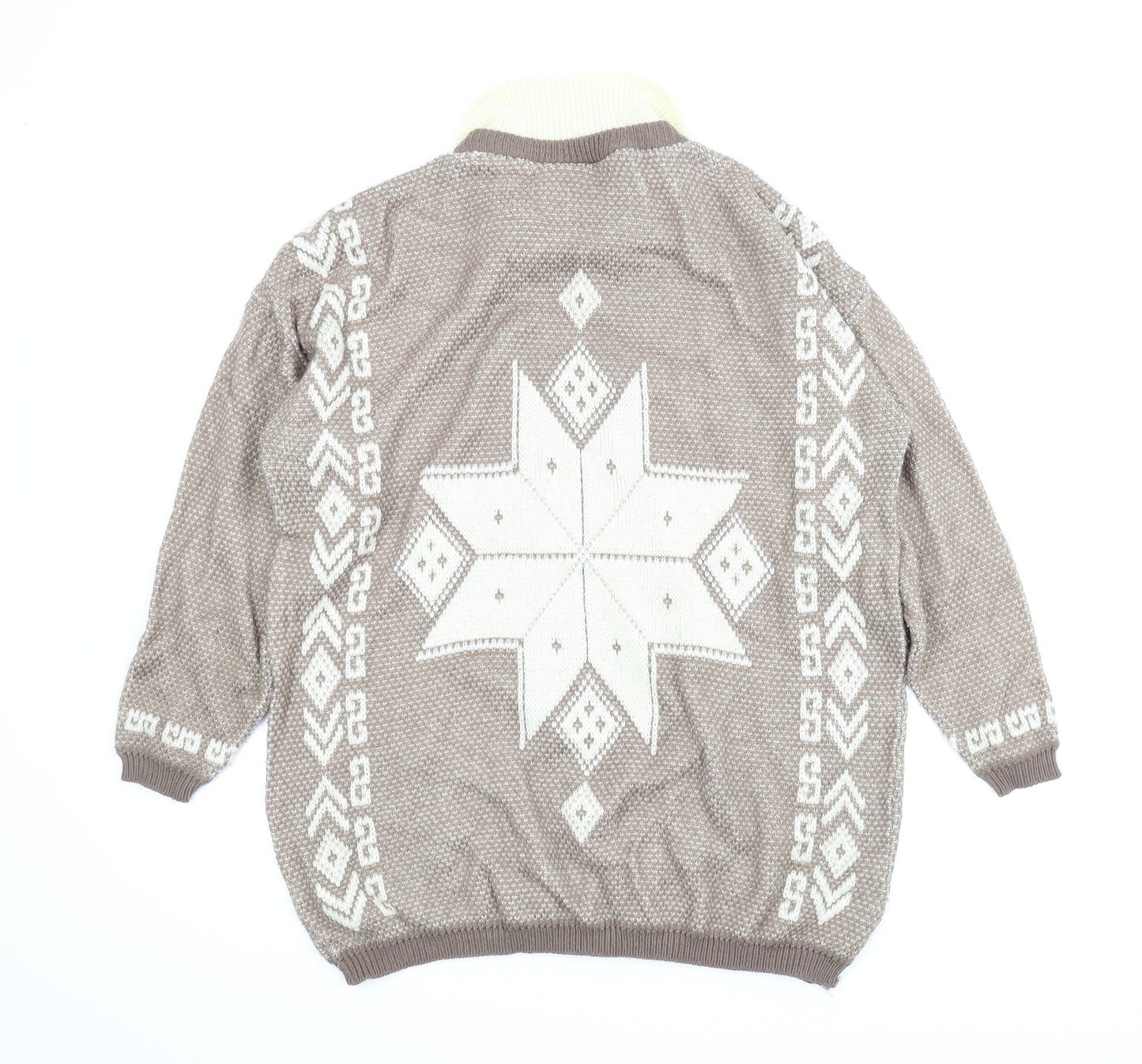 Fashion Extra Womens Brown   Pullover Jumper Size 14