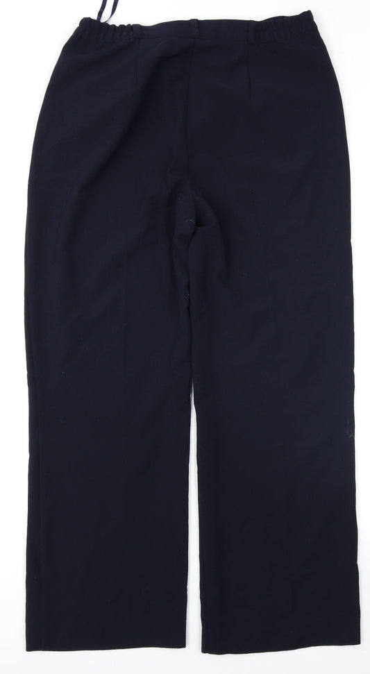 Classic Womens Blue   Trousers  Size 12 L27 in
