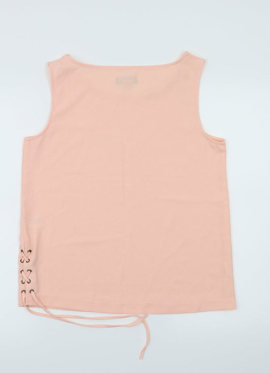 Essential Womens Pink   Basic T-Shirt Size 10