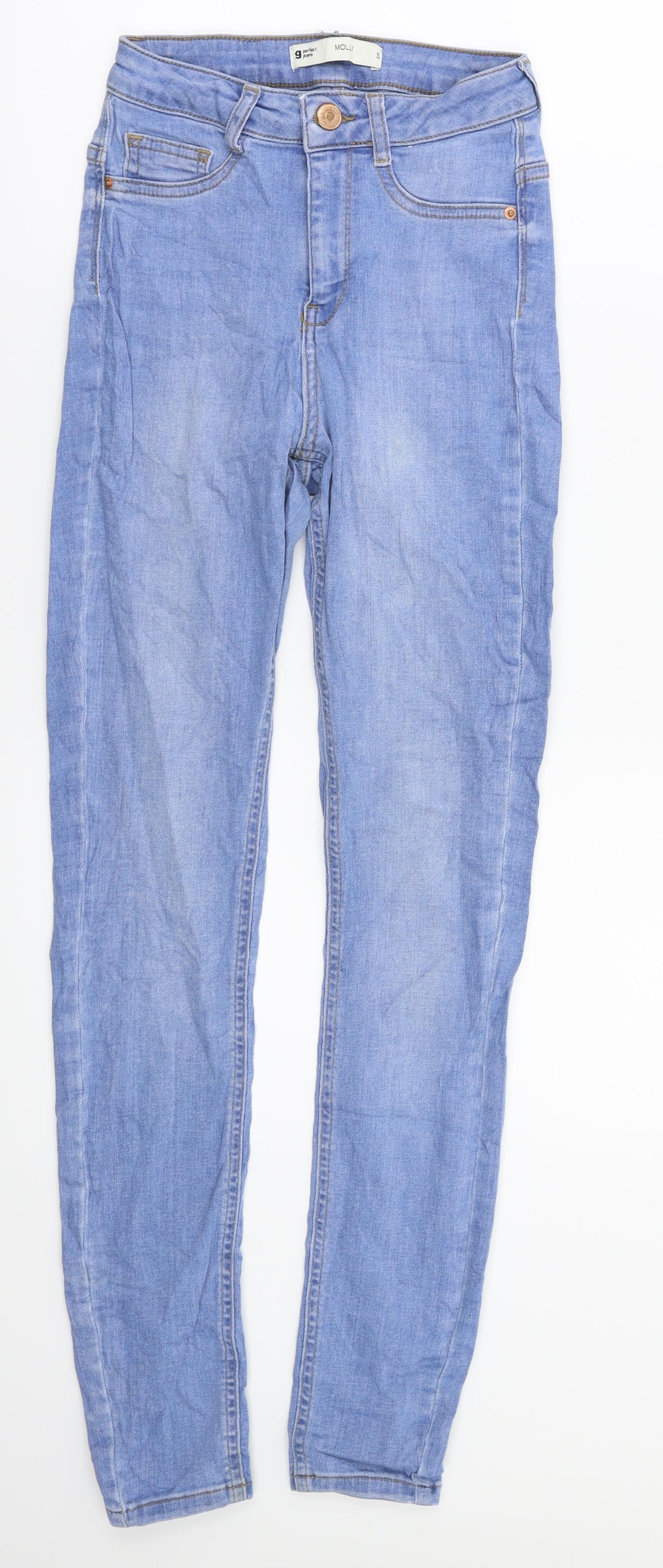 ginatricct Womens Blue   Skinny Jeans Size S L28 in