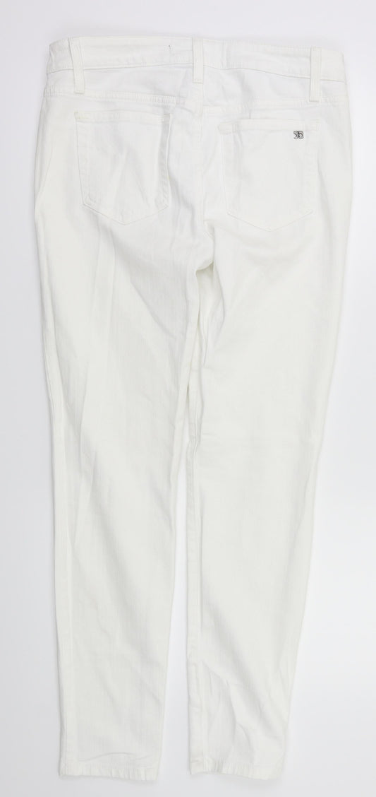 Joe Womens White   Mom Jeans Size 28 L30 in