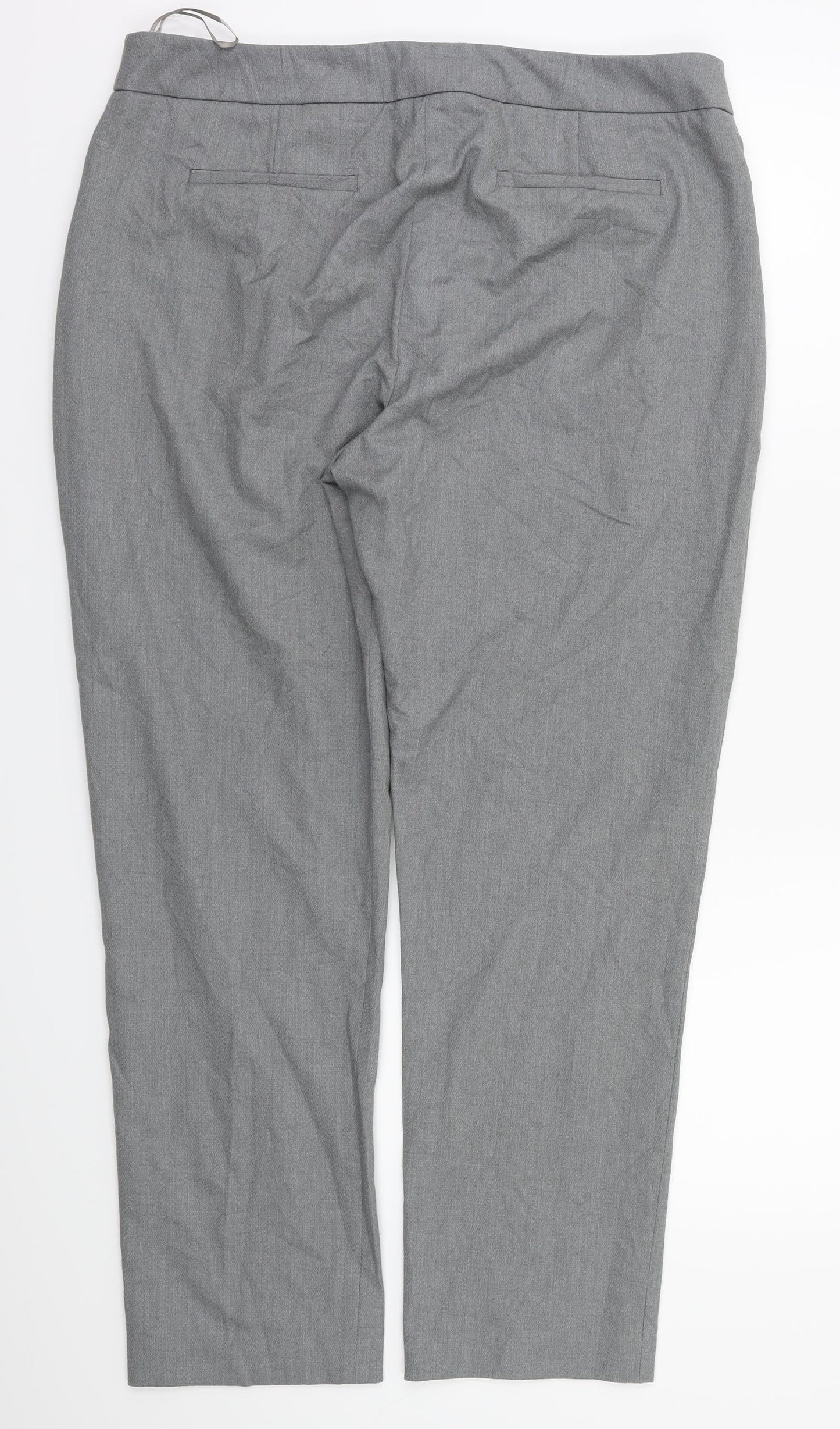 ASOS Womens Grey   Trousers  Size 14 L28 in