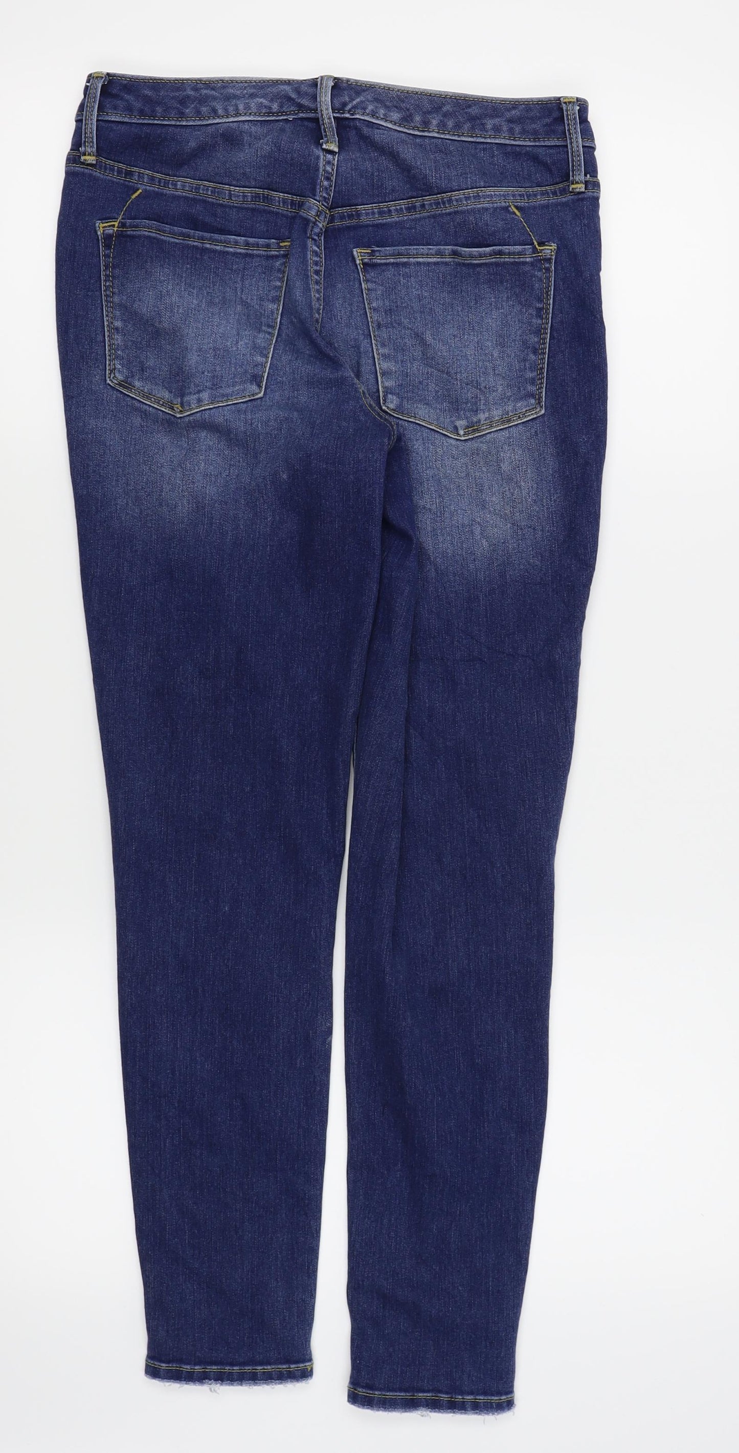 Denim Womens Blue   Skinny Jeans Size 6 L26 in - ripped jeans