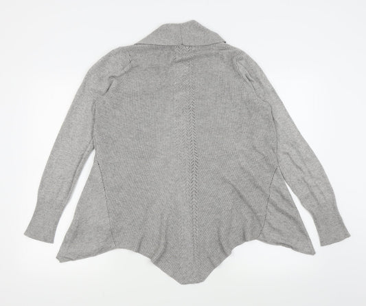 RJR.John Rocha Womens Grey   Cardigan Jumper Size 12
