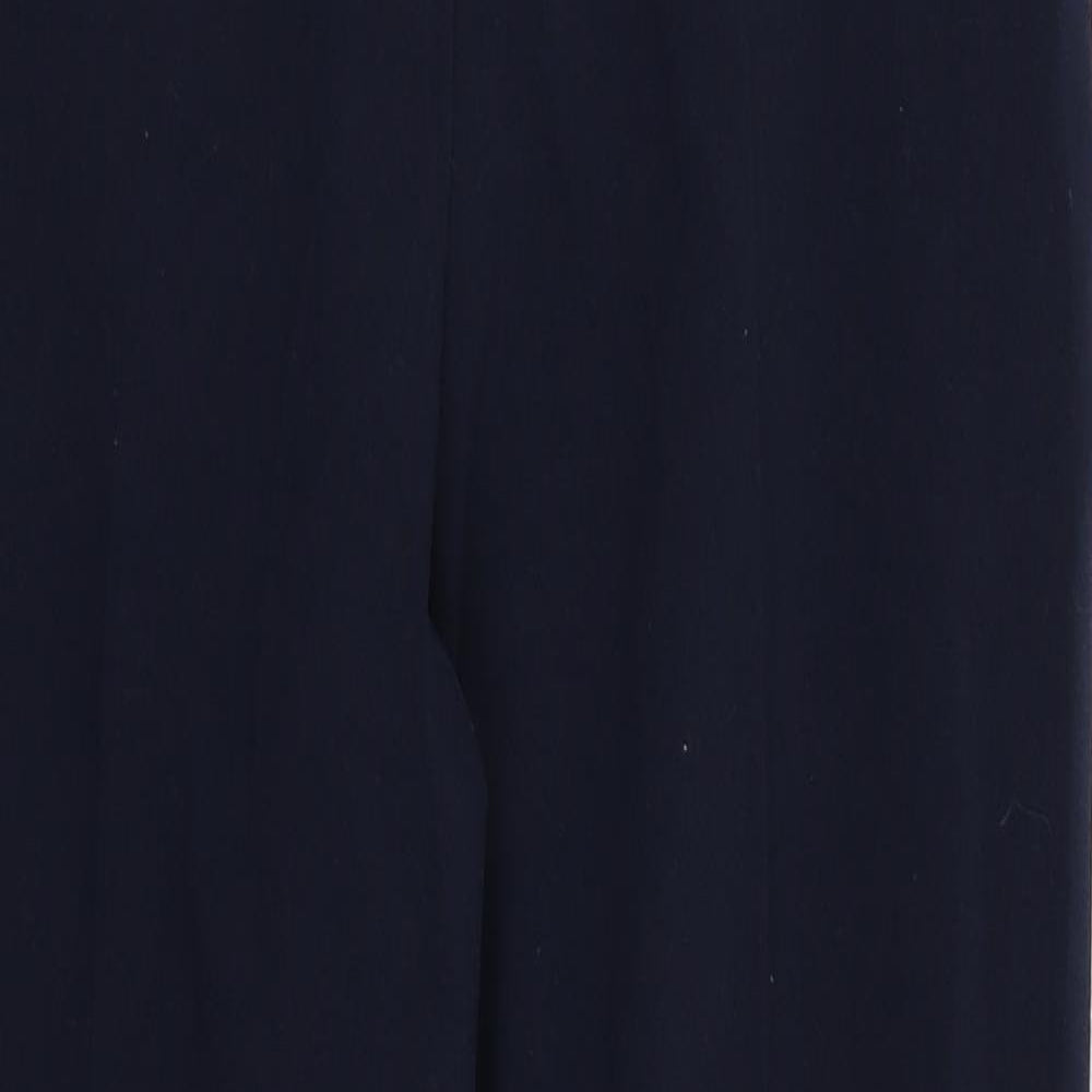 M&S Womens Blue   Trousers  Size 12 L25 in