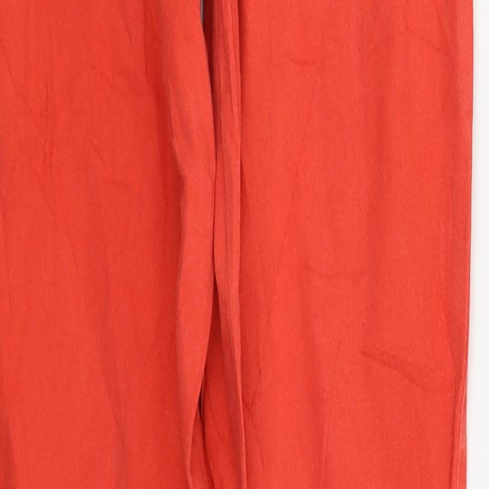 Pieces Womens Red   Jegging Leggings Size M L25 in - leggings