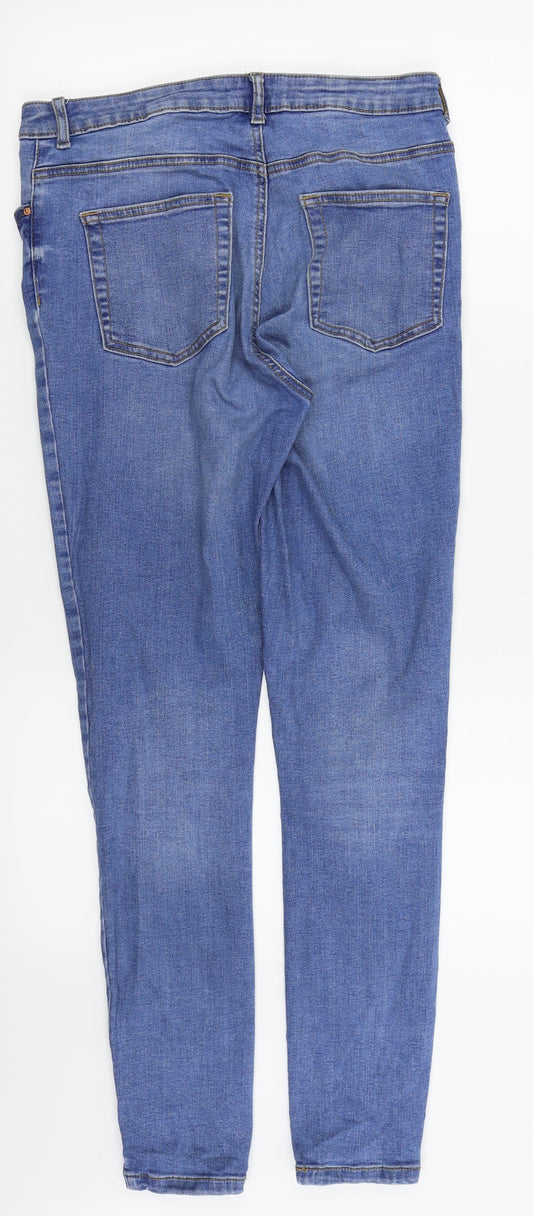 denim and co Womens Blue   Skinny Jeans Size 12 L28 in