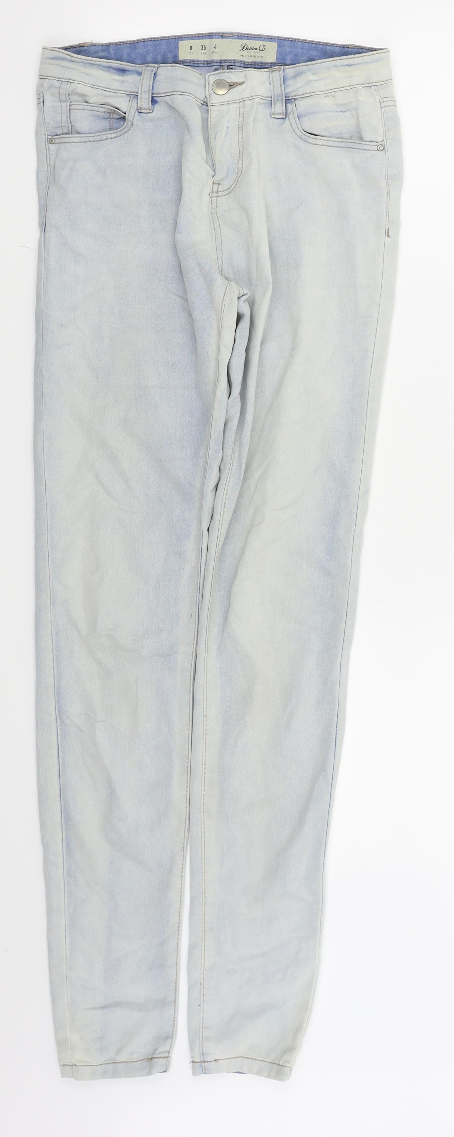 denim and co Womens Blue   Skinny Jeans Size 8 L31 in