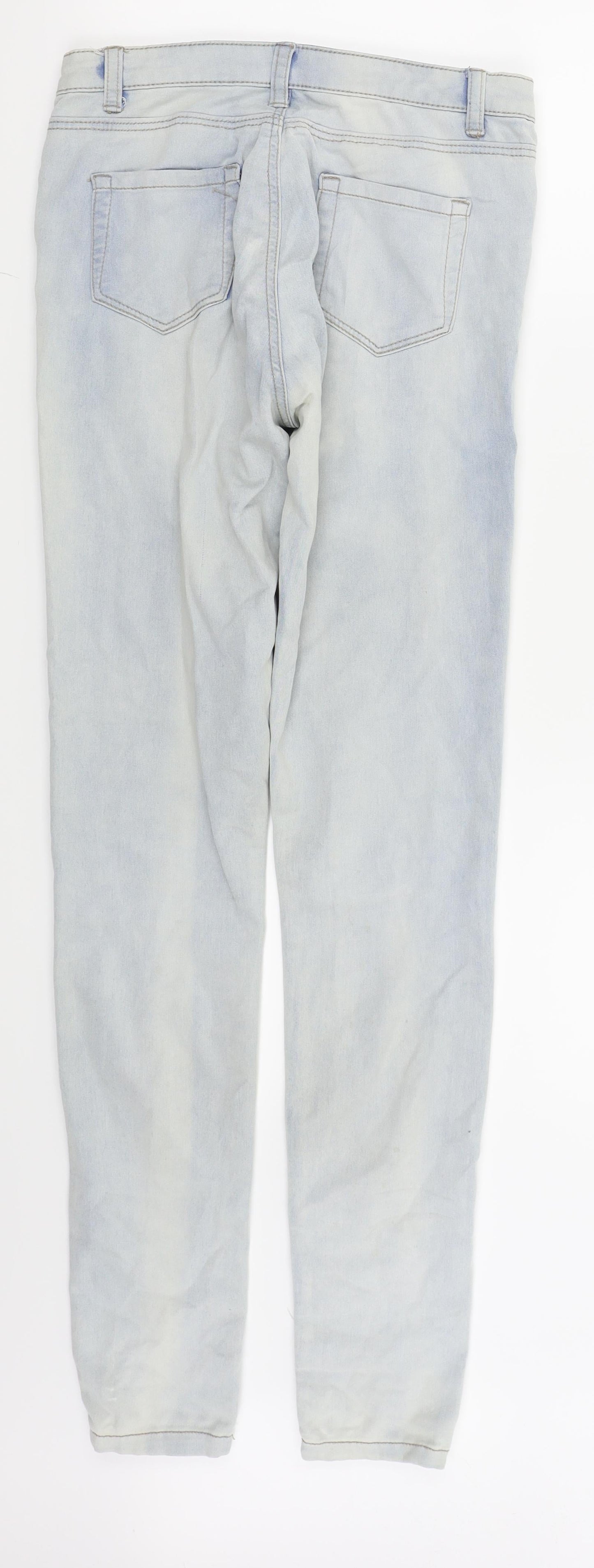 denim and co Womens Blue   Skinny Jeans Size 8 L31 in
