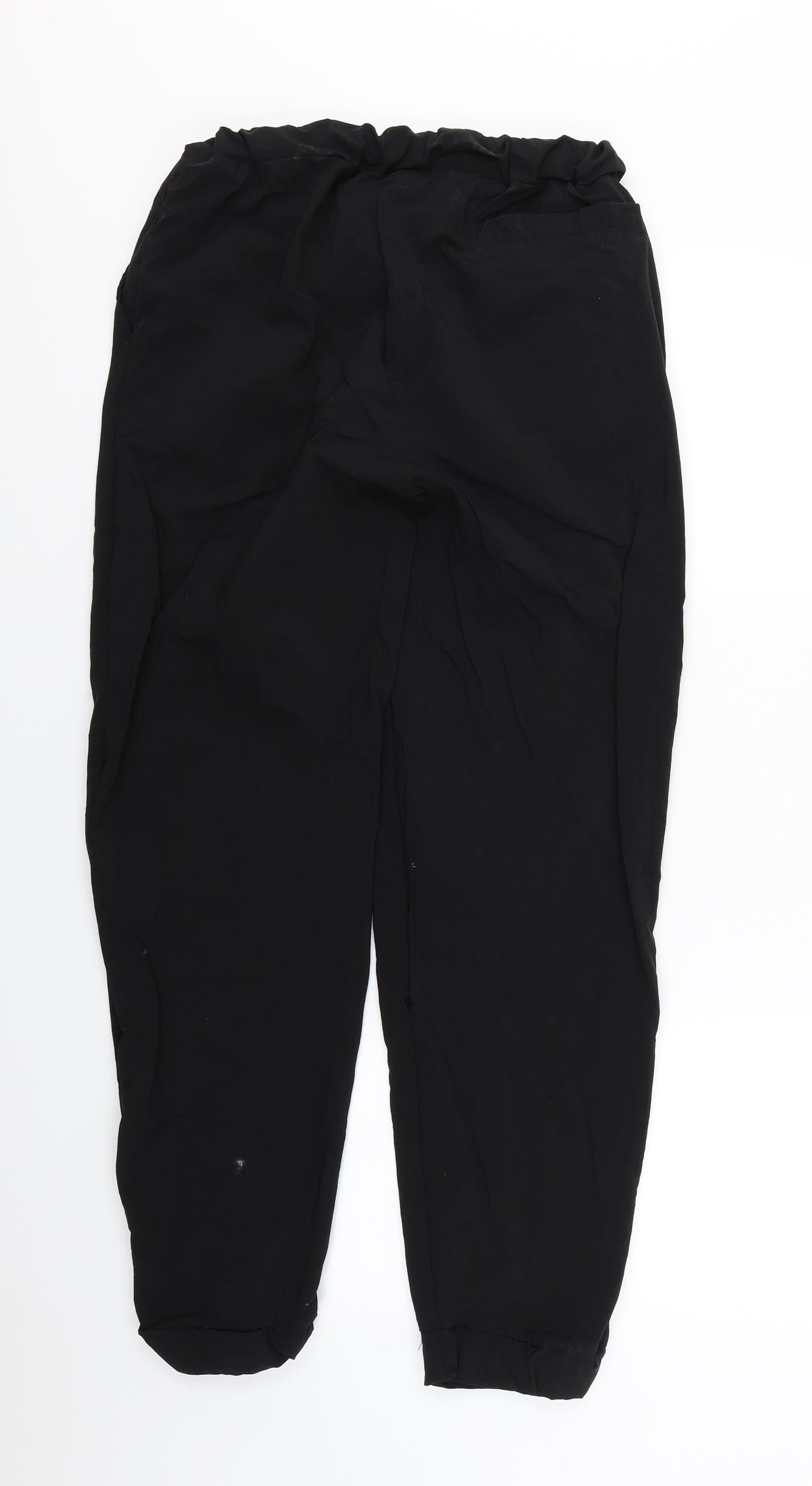 COLLUSION Womens Black   Trousers  Size 10 L28 in