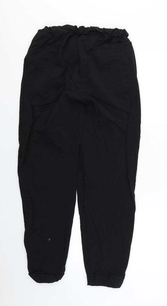 COLLUSION Womens Black   Trousers  Size 10 L28 in