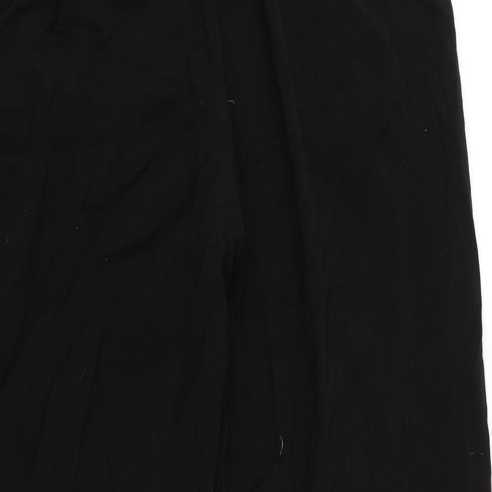 Zara Womens Black  Rayon Bloomer Trousers Size S L24 in