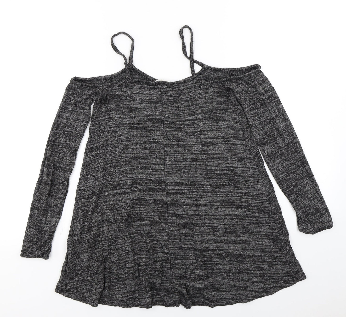 River Island Womens Grey  Knit Pullover Jumper Size 8