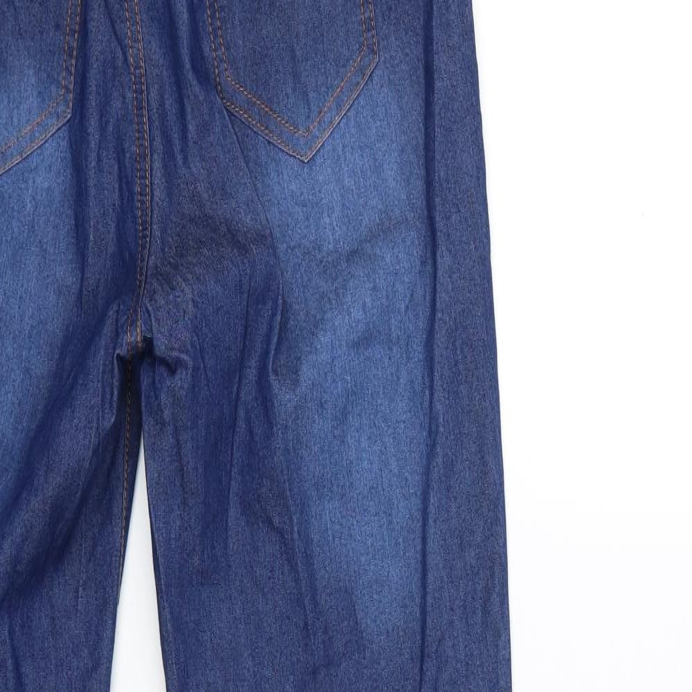 Preworn Mens Blue  Denim Tapered Jeans Size 28 in L28 in