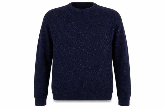 Buton Mens Blue  Knit Pullover Jumper Size XL