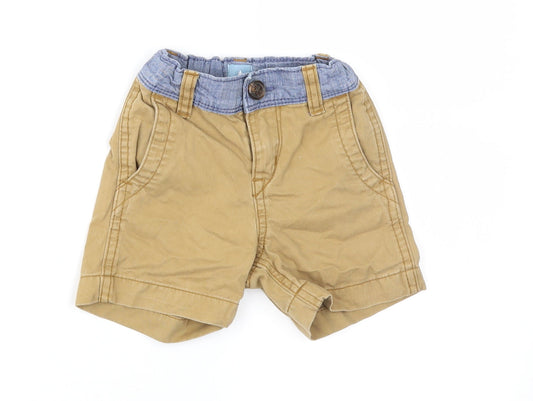 Gap Boys Brown   Cropped Trousers Size 12-18 Months