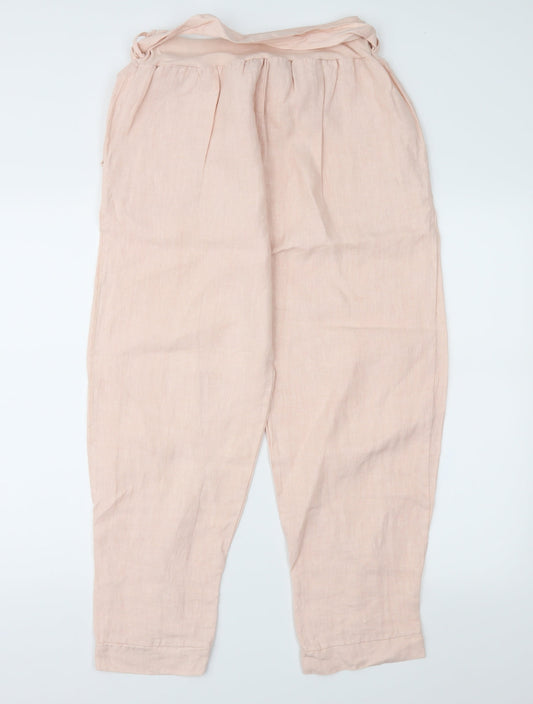 Preworn Womens Pink   Trousers  Size 32 in L28 in