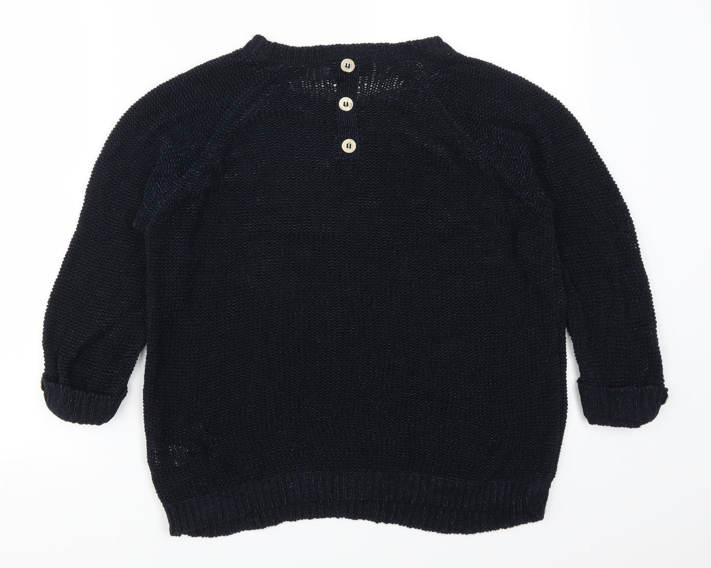 Wallis Womens Blue   Pullover Jumper Size M