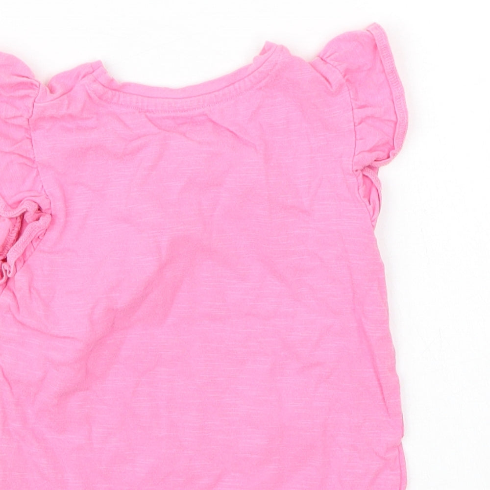 Very Girls Pink   Basic T-Shirt Size 18-24 Months
