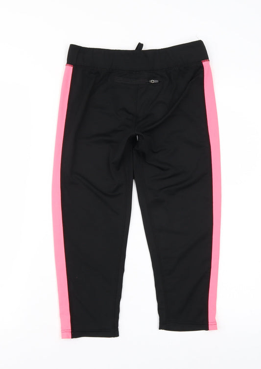 Workout Womens Black   Sweatpants Trousers Size 10
