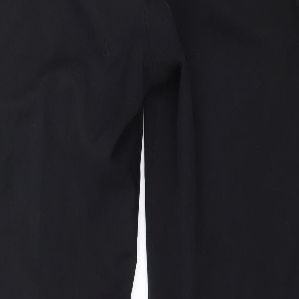 Marks and Spencer Womens Black   Trousers  Size 14 L20 in