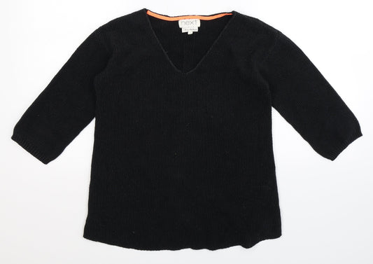 NEXT Womens Black  Knit Pullover Jumper Size 8