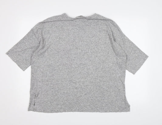 Zara Womens Grey  Knit  Jumper Size M