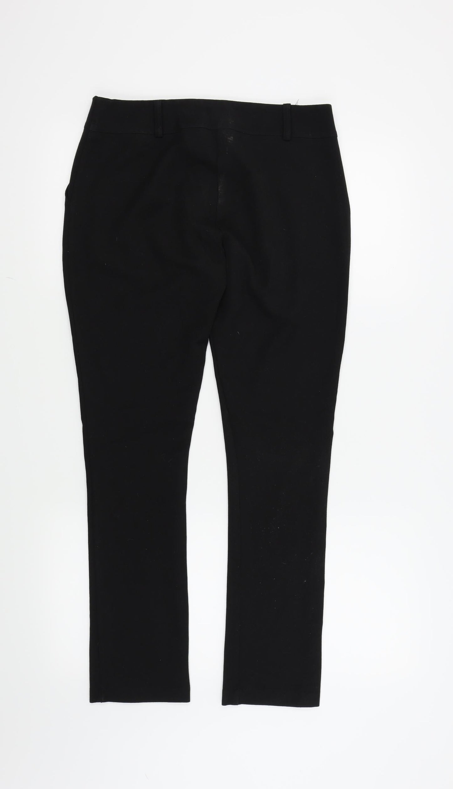 Eager Womens Black   Trousers  Size 10 L27 in
