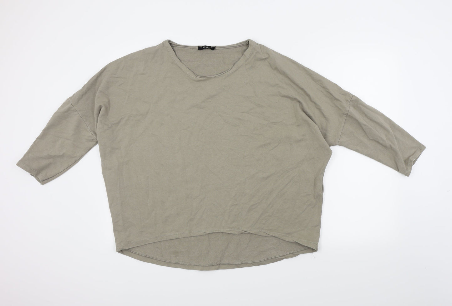 Studio Womens Grey   Pullover Jumper Size M