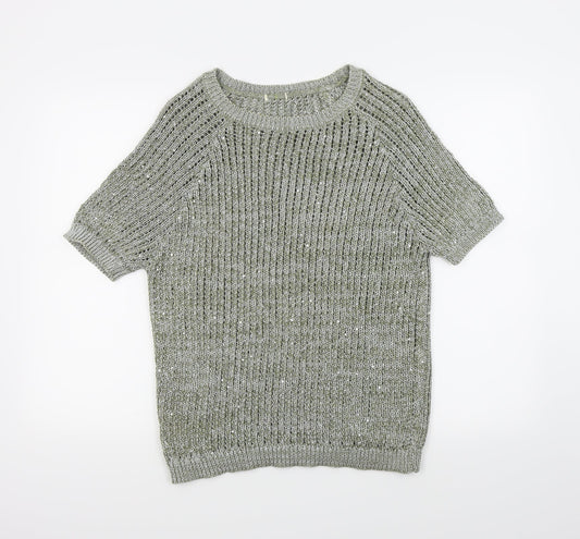 River Island Womens Grey   Vest Jumper Size 10