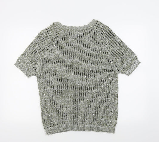 River Island Womens Grey   Vest Jumper Size 10