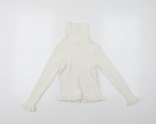 i love girlswear  Girls White   Pullover Jumper Size 9 Years
