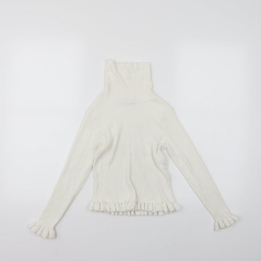 i love girlswear  Girls White   Pullover Jumper Size 9 Years