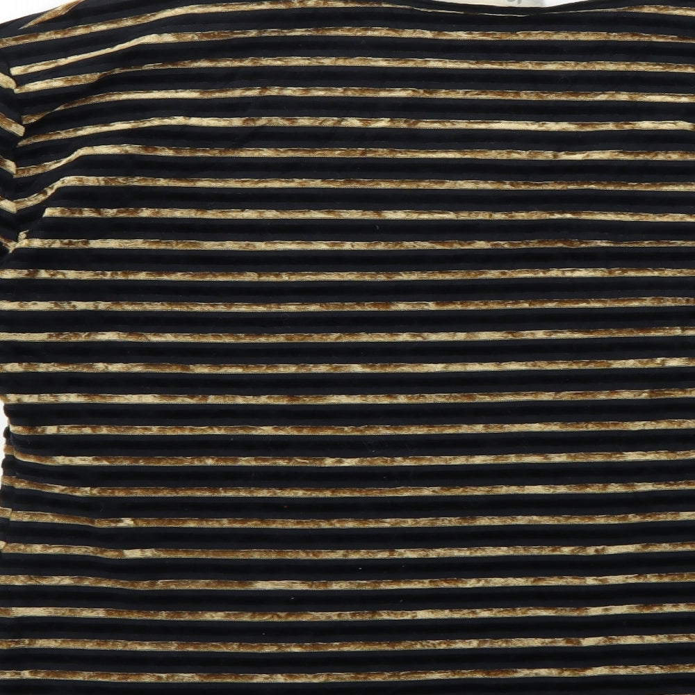 Monsoon Womens Multicoloured Striped  Pullover Jumper Size 16