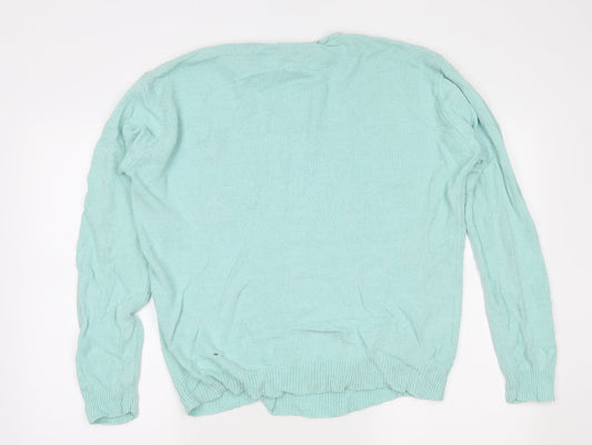 akal Womens Green   Pullover Jumper Size L