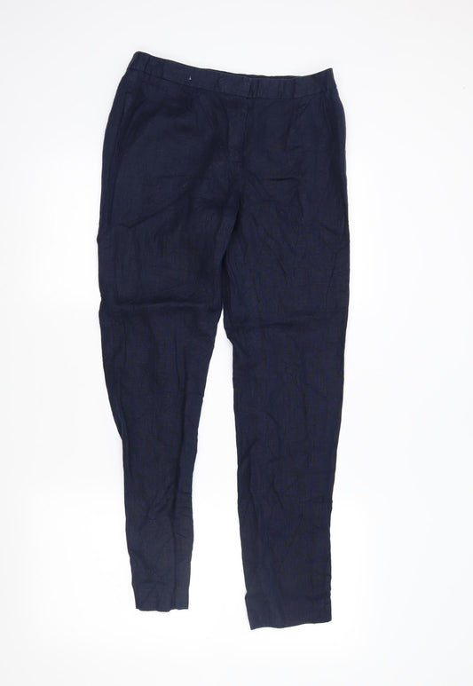 NEXT Womens Blue   Trousers  Size 8 L28 in