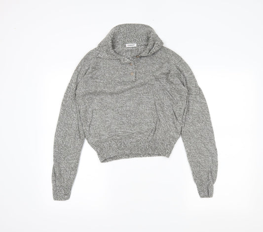Damart Womens Grey   Henley Jumper Size 8