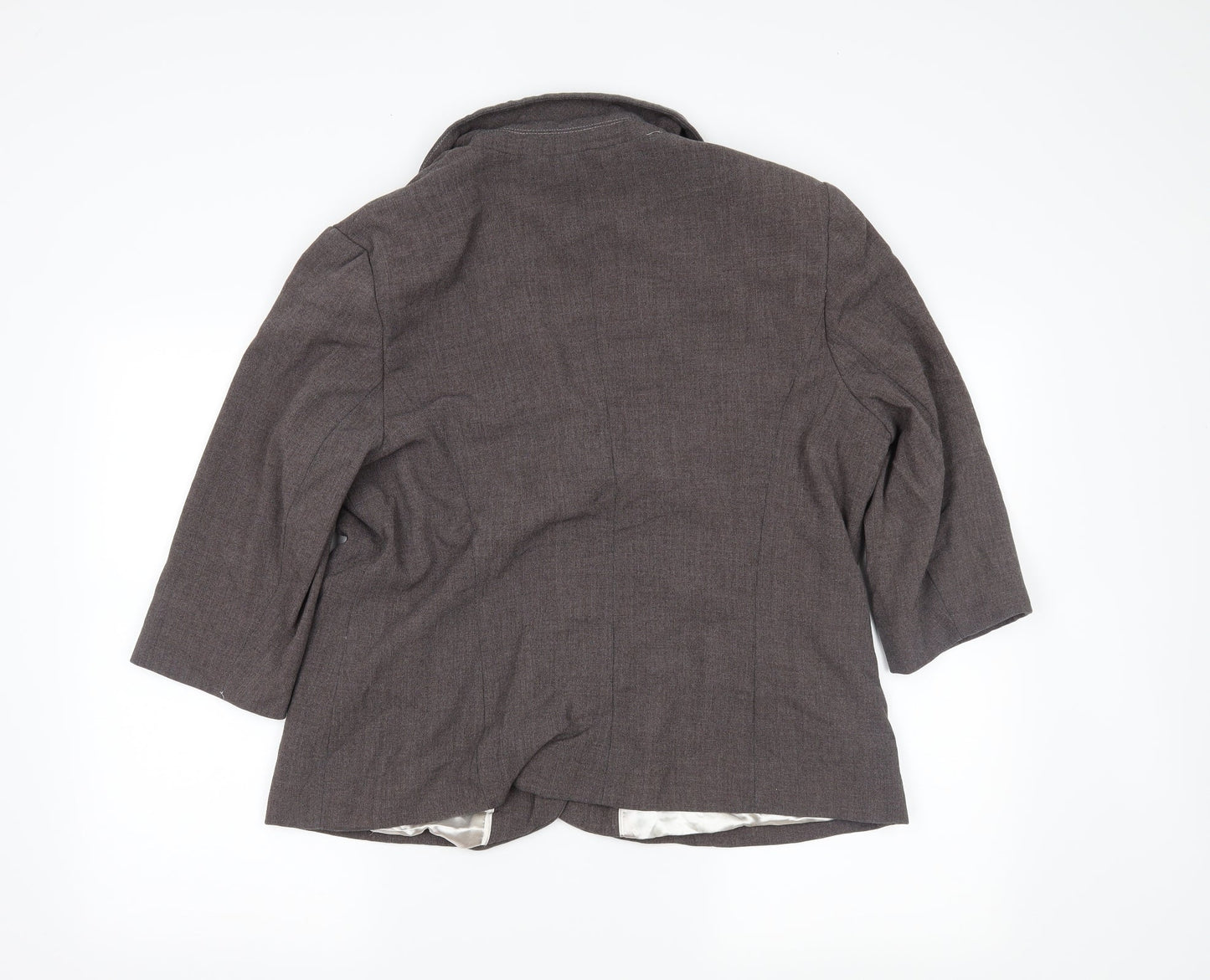 anna rose Womens Grey   Jacket Blazer Size 18