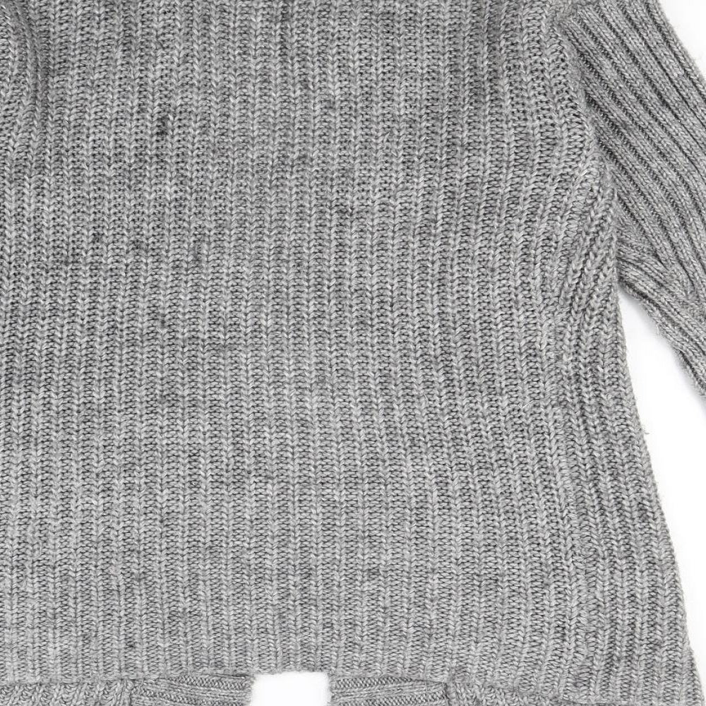 Dorothy Perkins Womens Grey   Cardigan Jumper Size 12