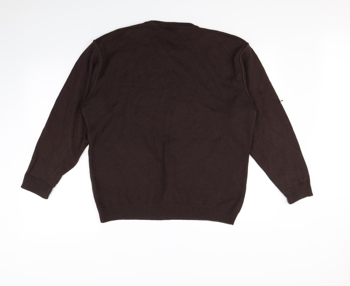 Greenwood Mens Brown   Pullover Jumper Size M